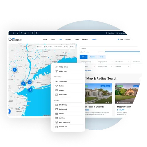 Powerful Filters for Listings​