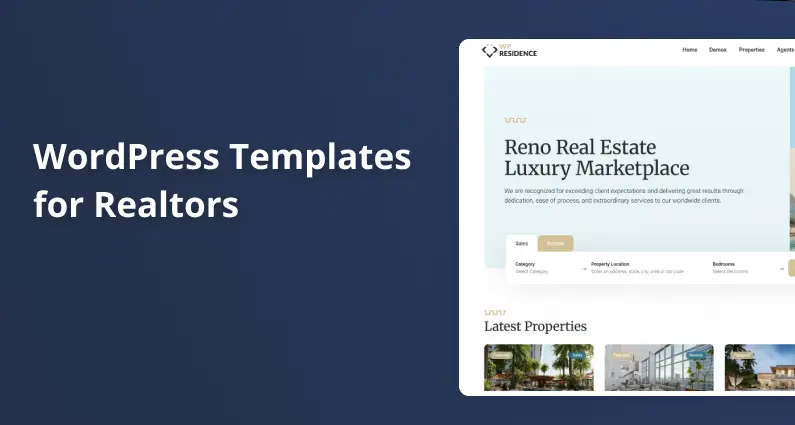 WordPress Templates for Realtors