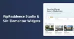 WpResidence Studio & 50+ Elementor Widgets 
