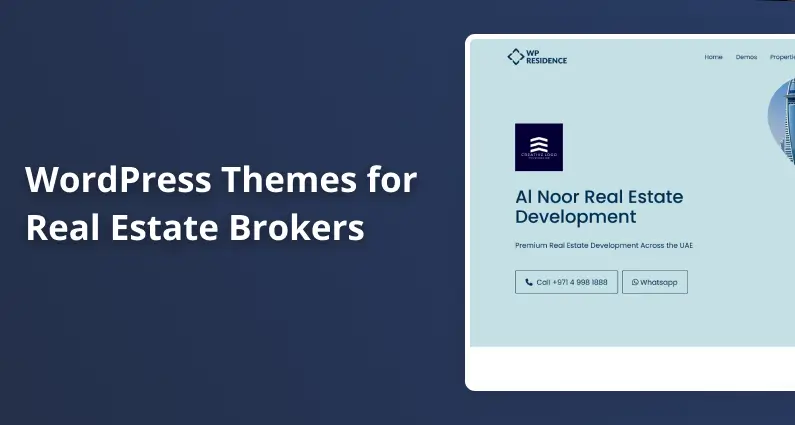 WordPress Themes for Real Estate Brokers