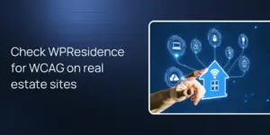 Check WPResidence for WCAG on real estate sites