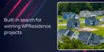 Built‑in search for winning WPResidence projects