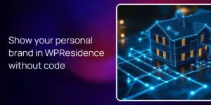 Show your personal brand in WPResidence without code