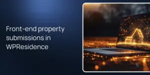 Front-end property submissions in WPResidence