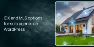 IDX and MLS options for solo agents on WordPress