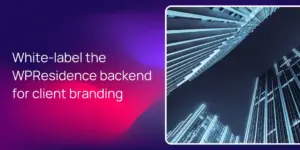 White-label the WPResidence backend for client branding