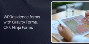 WPResidence forms with Gravity Forms, CF7, Ninja Forms