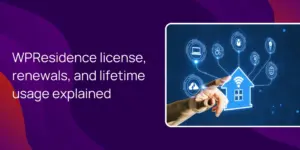 WPResidence license, renewals, and lifetime usage explained
