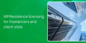 WPResidence licensing for freelancers and client sites