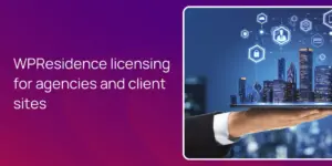 WPResidence licensing for agencies and client sites