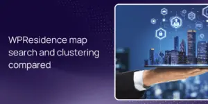 WPResidence map search and clustering compared