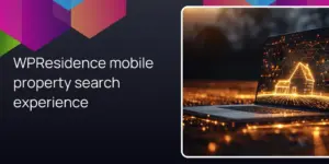 WPResidence mobile property search experience