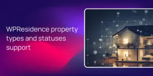 WPResidence property types and statuses support