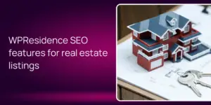 WPResidence SEO features for real estate listings