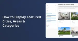How to Display Featured Cities, Areas & Categories