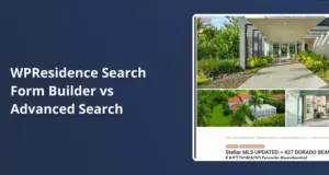 WPResidence Search Form Builder vs Advanced Search