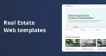 Real estate web templates
