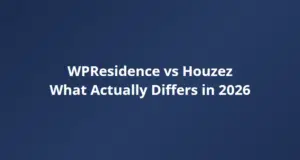 WPResidence vs Houzez: what actually differs between the two real estate WordPress themes in 2026