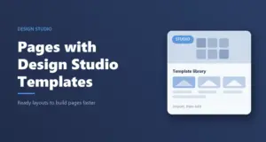 Real estate pages with WPResidence Design Studio templates: template library card